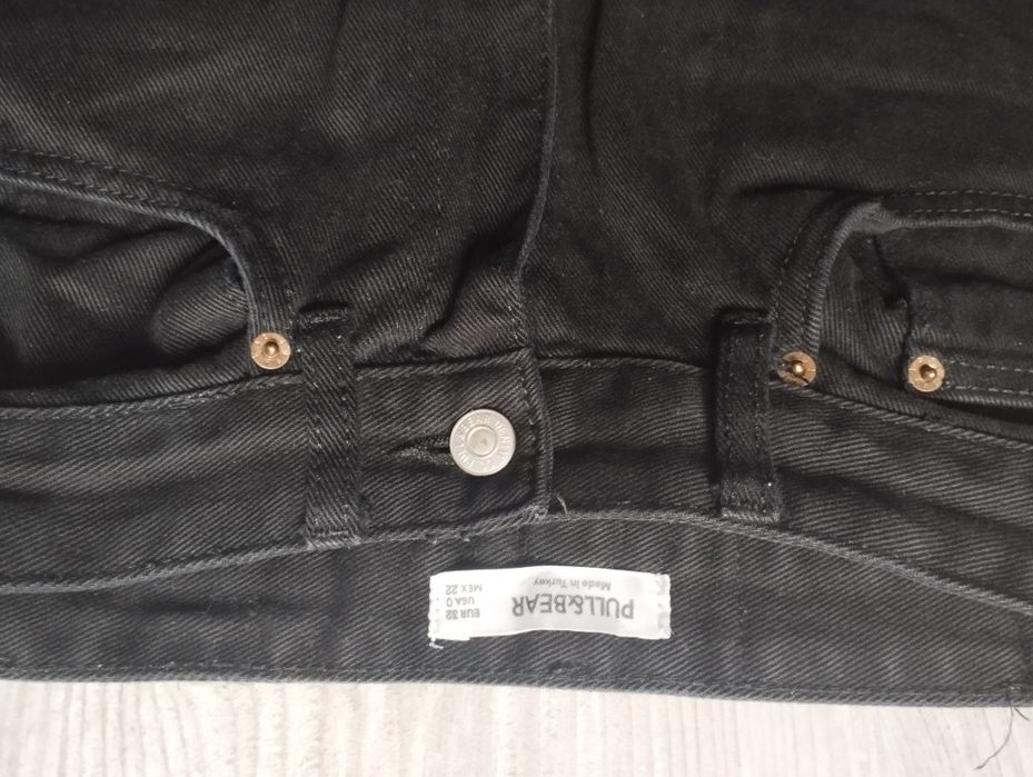 Spodnie jeans szerokie nogawki Pull&Bear 32