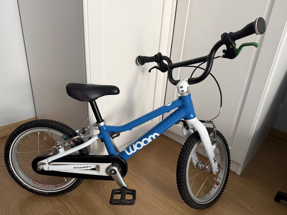 Rowerek woom 2 niebieski 14’’