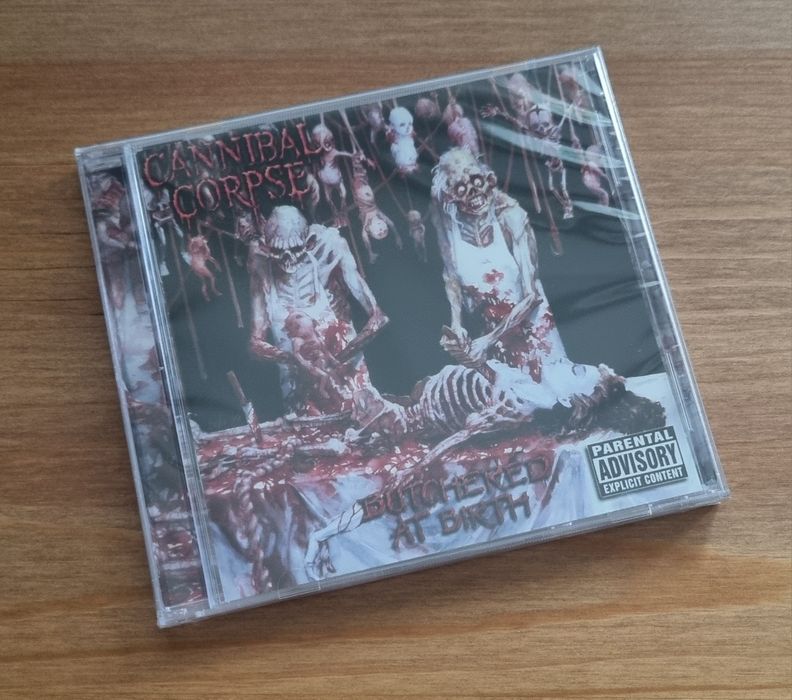 Cannibal Corpse Butchered At Birth CD NOWA 2002 Reissue USA Jewelcase