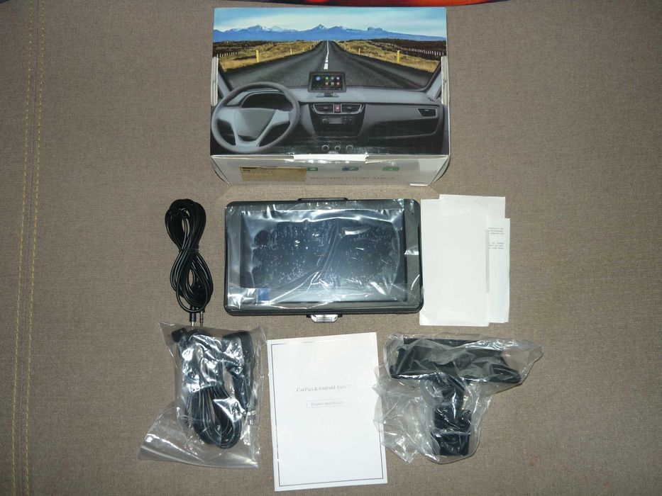 Monitor samochodowy CarPlay i Android Auto