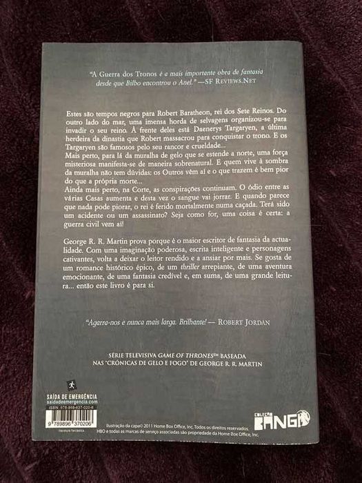 A Guerra dos Tronos - A Muralha de Gelo Livro 2 de George R. R. Martin