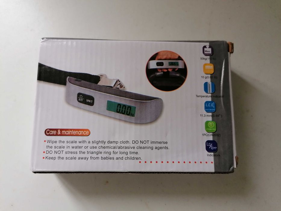 Balança Digital Portátil até 50 kg