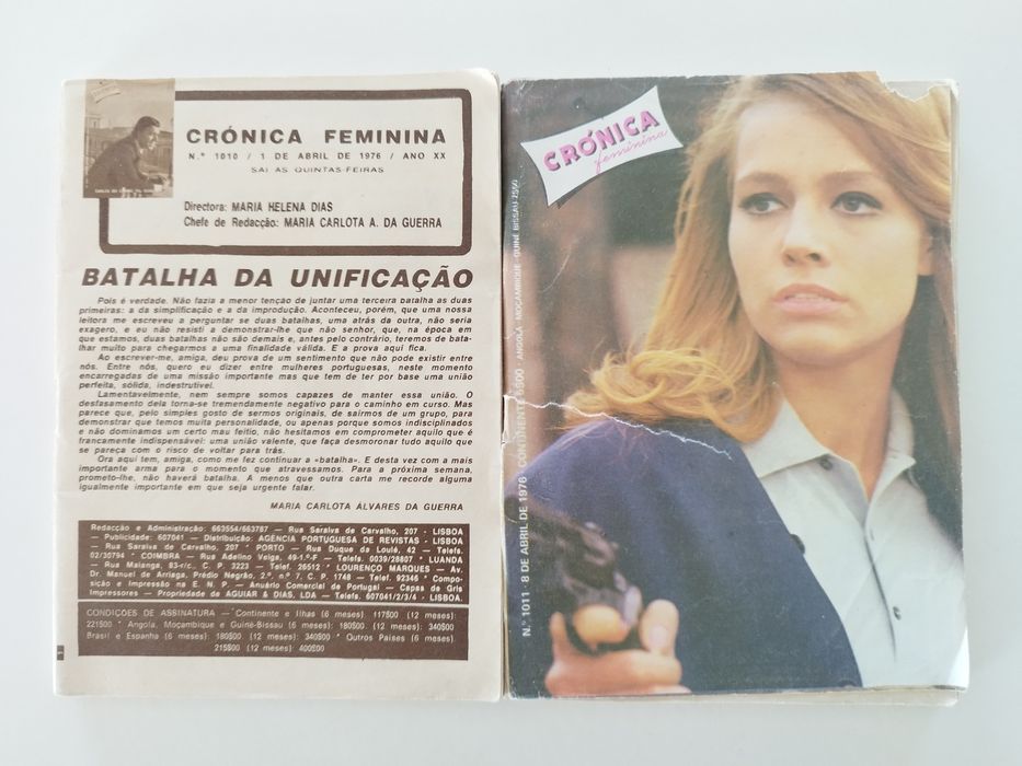 Revistas Crónica Feminina 1976