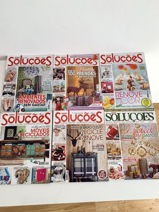 Conjunto 6 Revistas Soluções