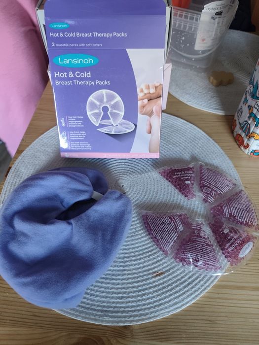 Kompresy na ciepło i zimno na piersi w okresie karmienia