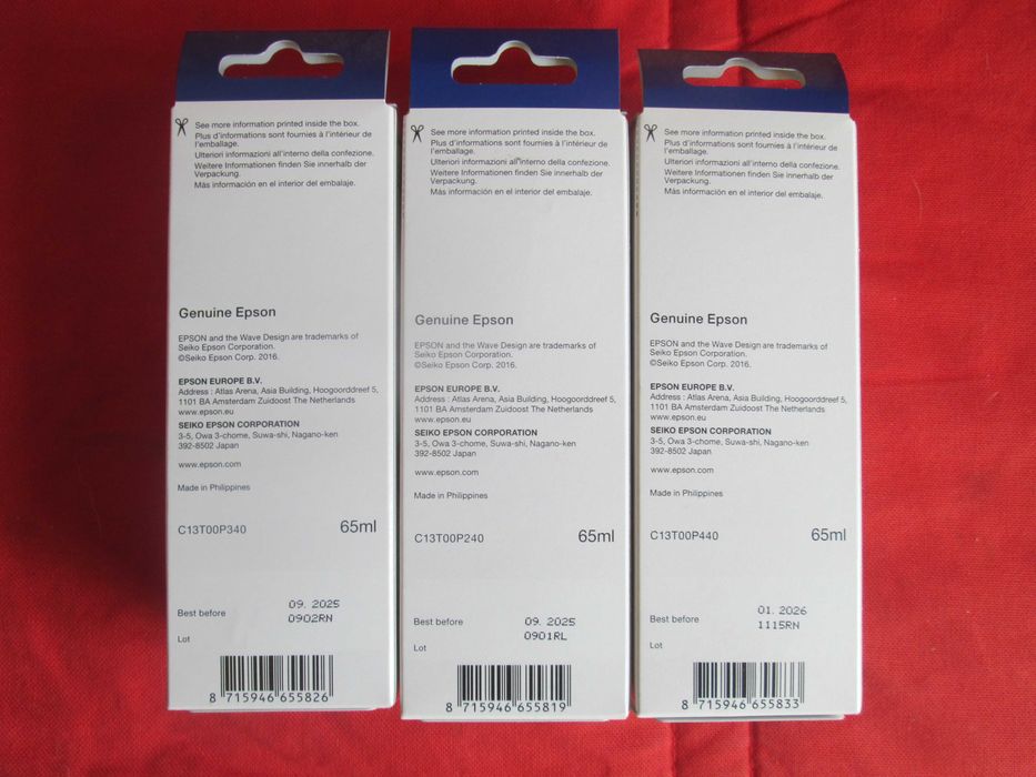 Epson Garrafa de Tinta EcoTank 104, 65ml