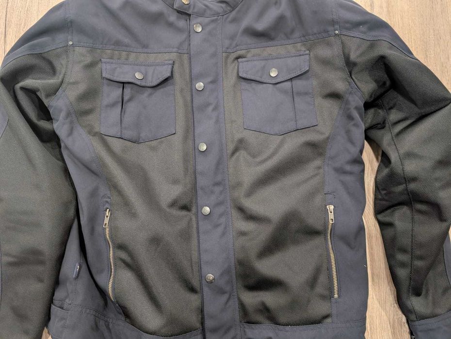 Casaco Moto Verão Broger California Navy/Black (XL) - Bom estado