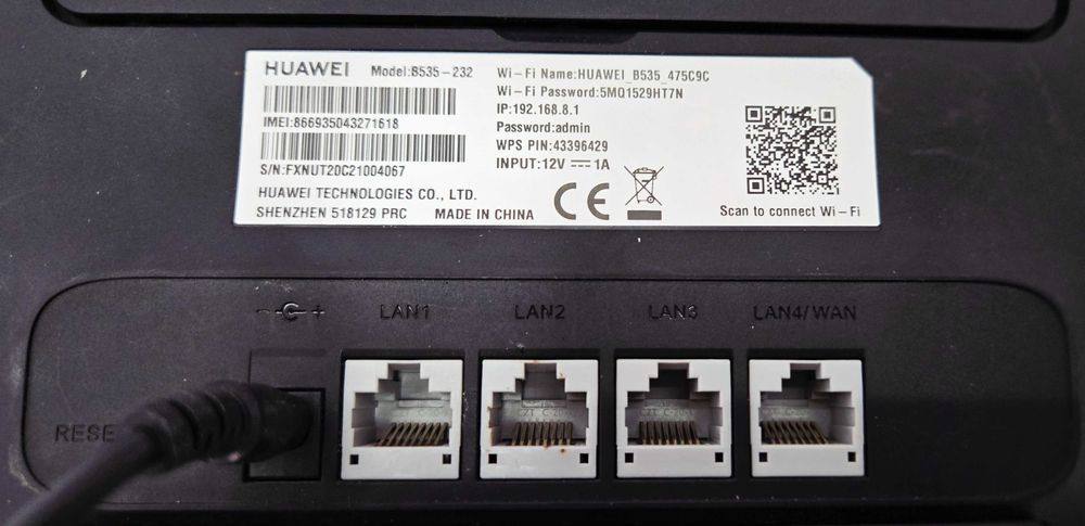 Router LTE Huawei