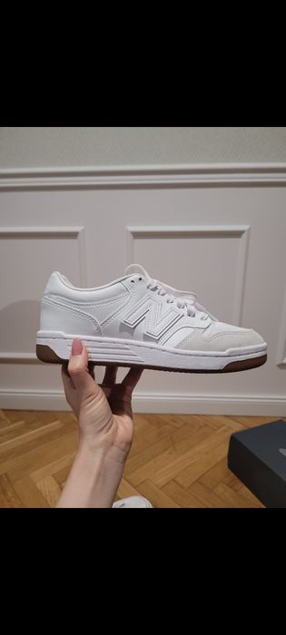 New Balance 480 Białe Sneakersy BB480LFR