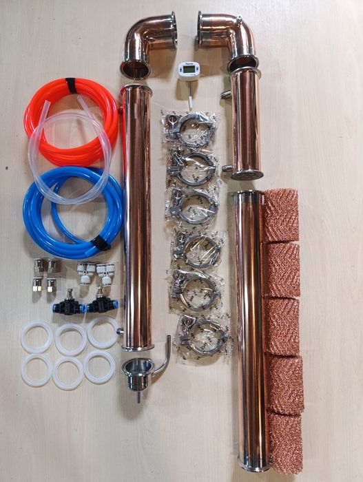 Мідна колона-дистилятор 2"(54мм)