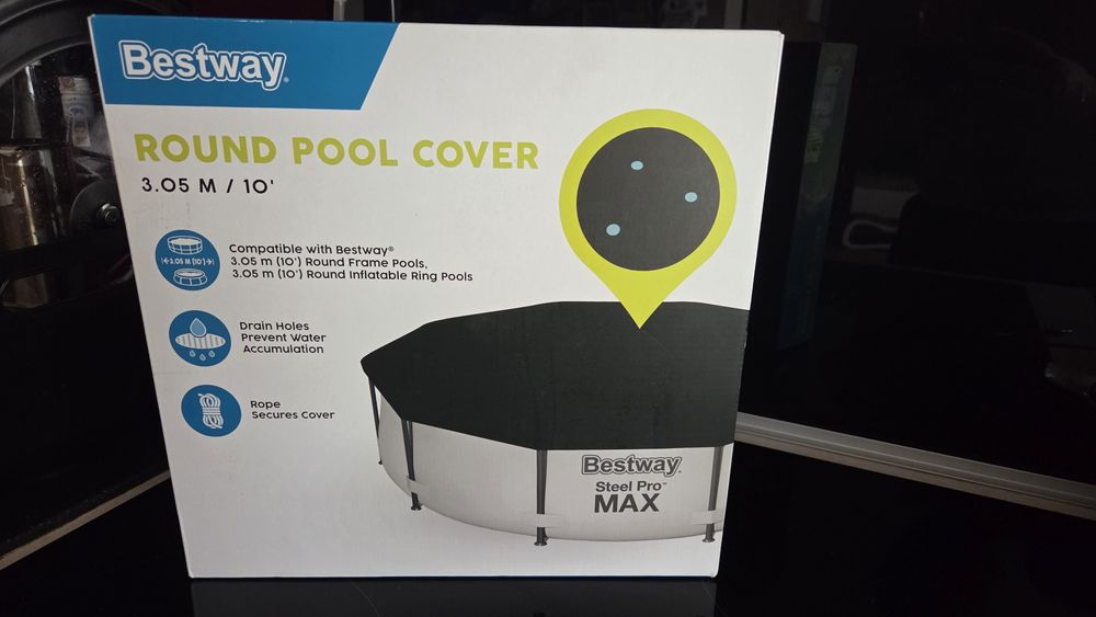 Pokrywa plandeka na basen bestway