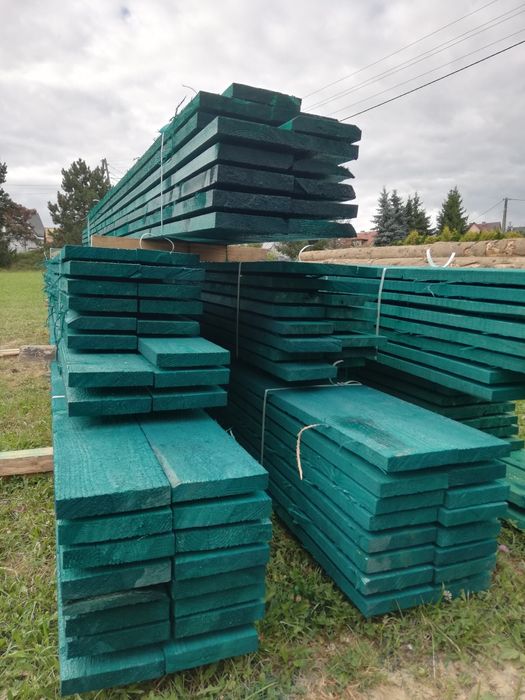 Deski szalunkowe kantówki więźba dachowa Łaty 4x5 Kantówki 10x10 wiata
