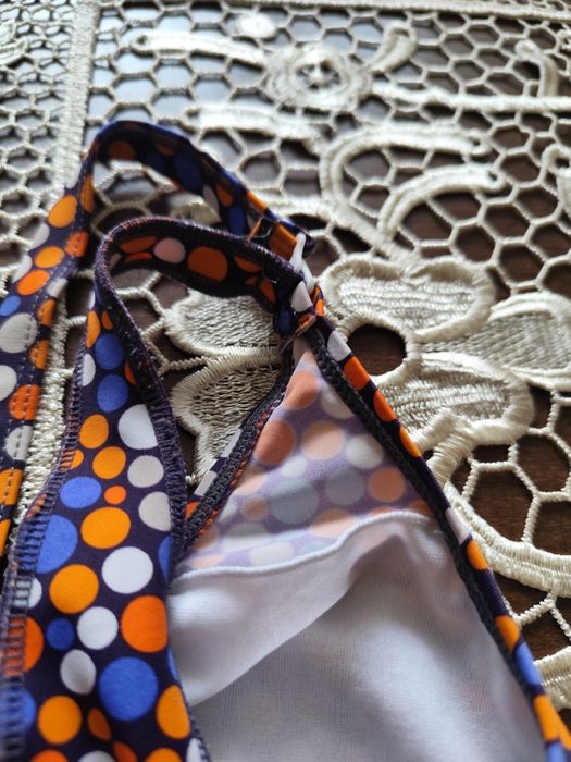 Dwuczęściowy kostium kąpielowy tankini do karmienia na regulowane rami