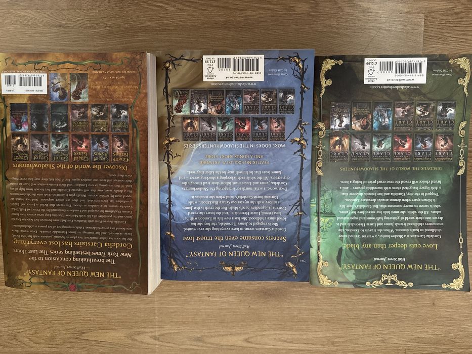 Coleção The last hours Cassandra Clare INGLES