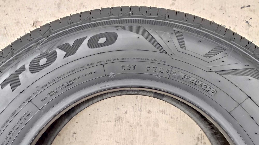 шини 185R14C.Toyo Firestone на бус, причіп, усилені , цешка с