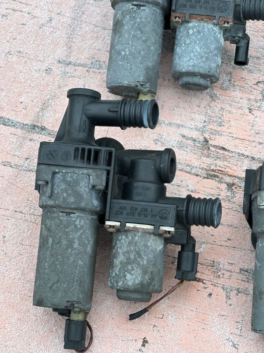 BMW E46 клапан пічки рестайл з додатковою помпою М47н Н42 Н46 клапана