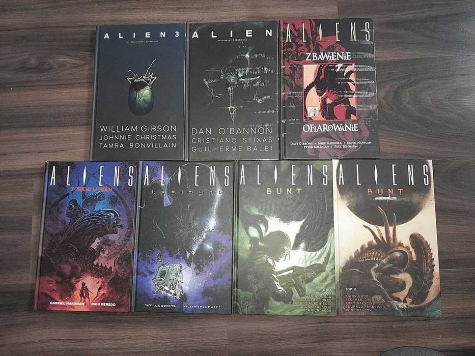 Aliens 17 komiksów Scream Comics NOWE