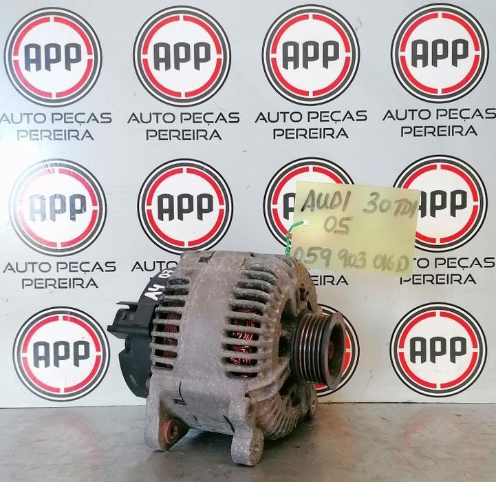 Alternador Audi A4 B7, 3.0 TDI referência 059 903  016D.
