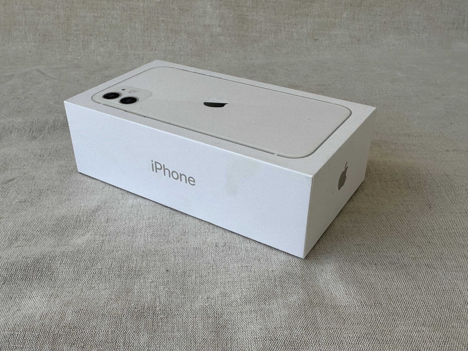 Pudełko, opakowanie Iphone 11, biały, 64GB, A2221