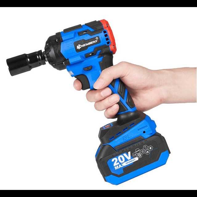 1062b - Pistola aparafusadoora impacto 1000nm com 1 bateria 1 MADRILL