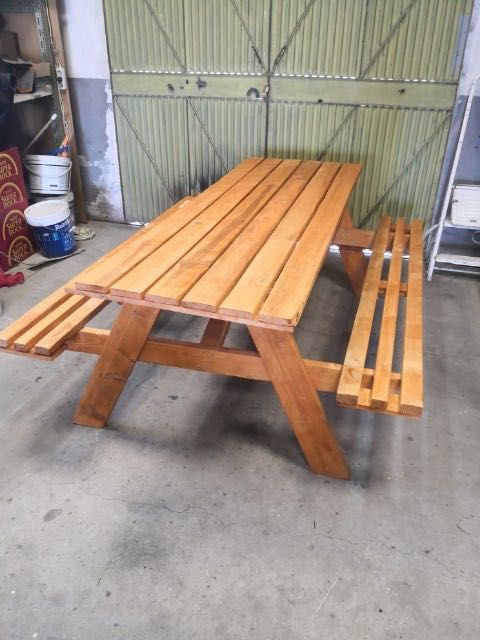 Mesas Piquenique e Bancos