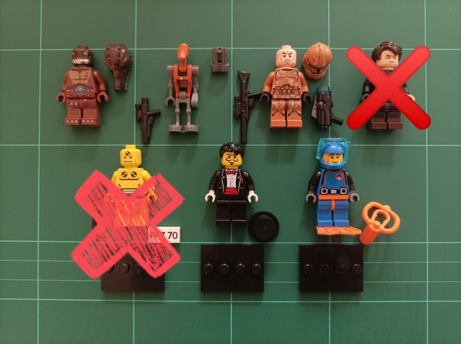 Мініфігурки LEGO Minifigures Seies 1, Chima, Star Wars.