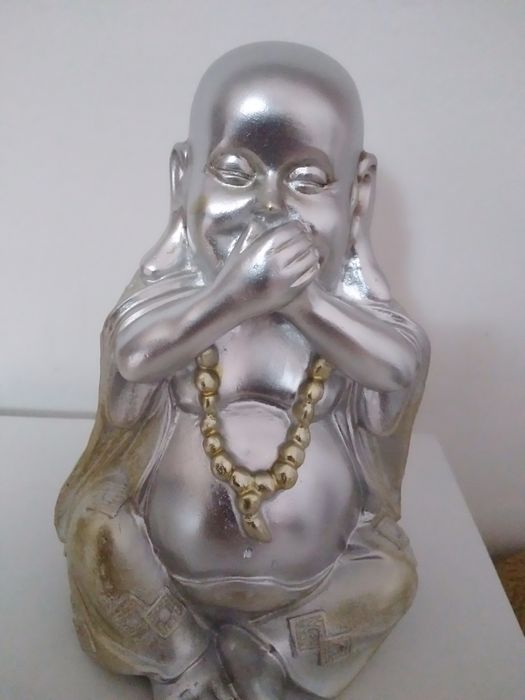 Estátua decoração Buda