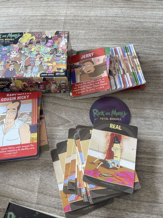 Rick and Morty Total Rickall card game