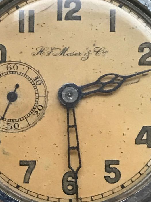 Henry Moser & Cie zegarek wojskowy