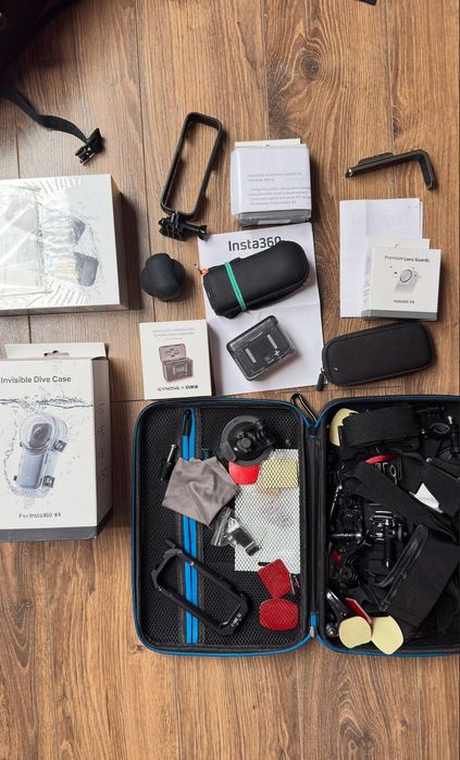 Kamera Insta 360 X4 - Masa dodatków - Gwarancja do 11.26