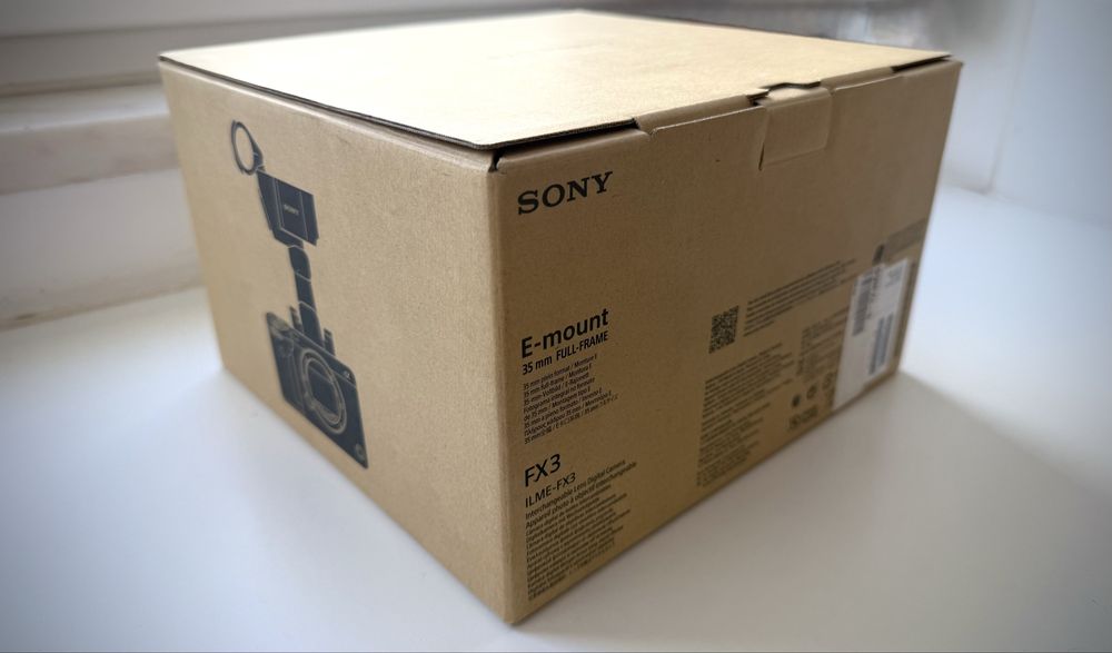 Sony FX3 - Com caixa e factura