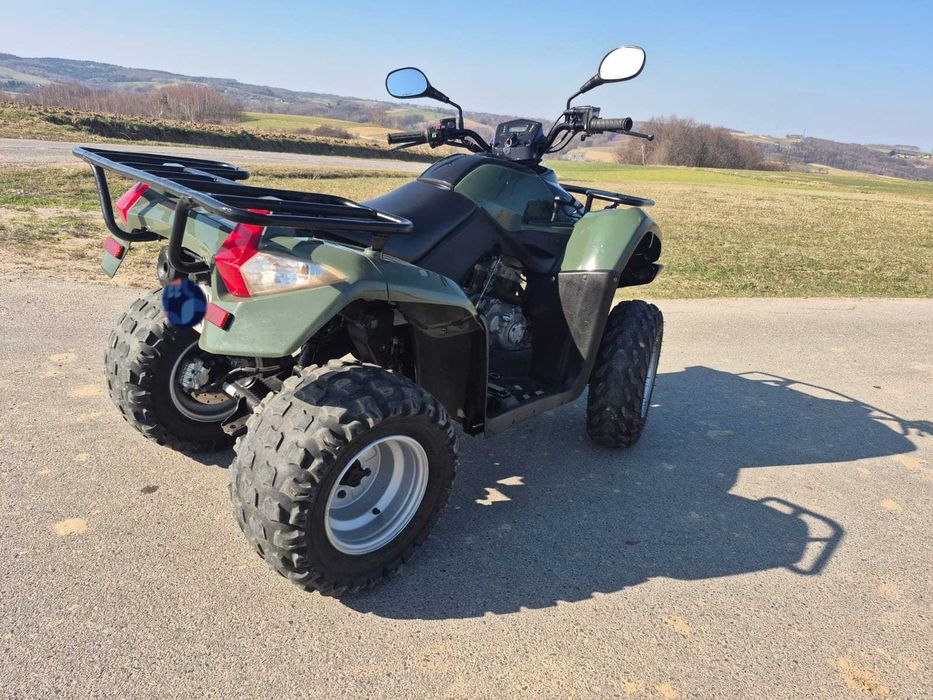 Quad Kymco MXU300 homologacja l7e