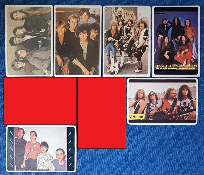 Lote de calendários de música Plano anual 1986 (à escolha)