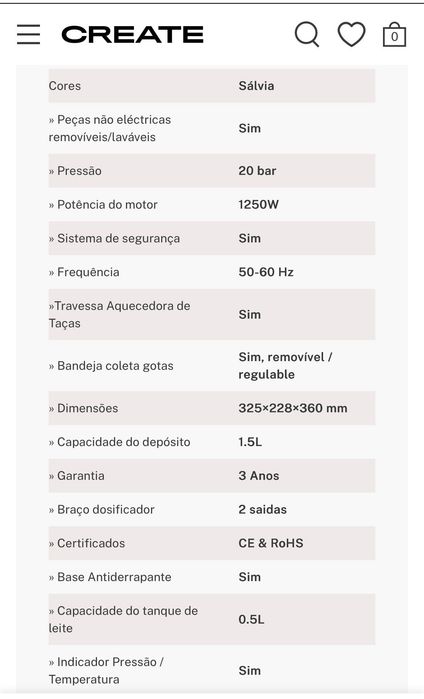 Máquina de café Create - Thera Retro Pro - Máquina De Café Expresso Semiautomática De 20 Bar