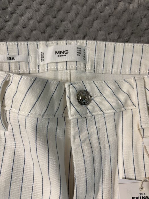 Штани Mango 42(маломірять) білі