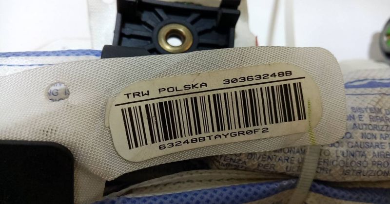 Airbag cortina esquerdo OPEL Corsa D