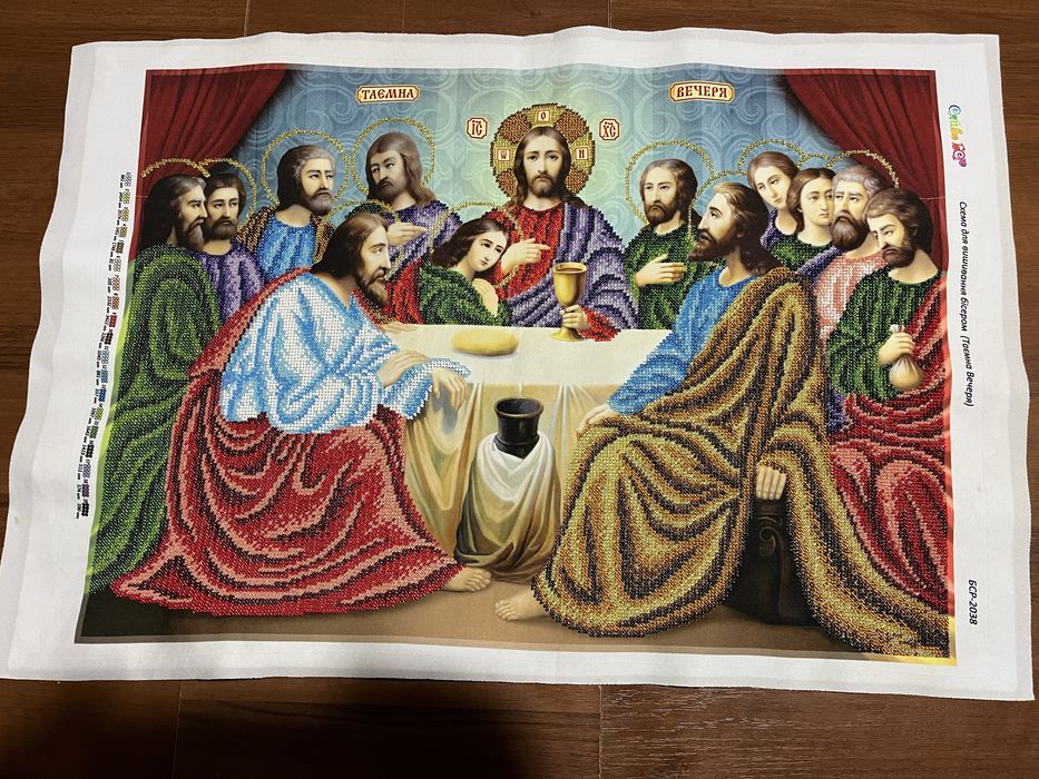 Продам образ вишитий бісером 