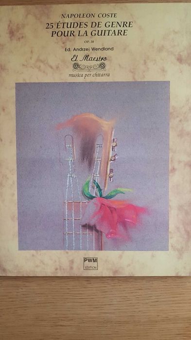 Etiudy na gitare Napoleon Coste i Fernando Sor