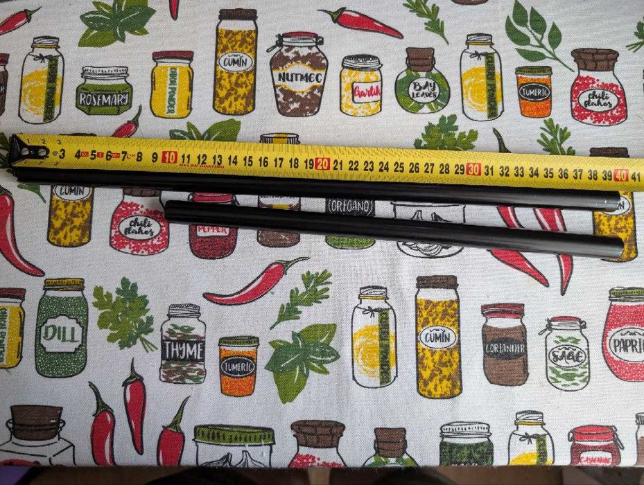 Трубки металеві фарбовані