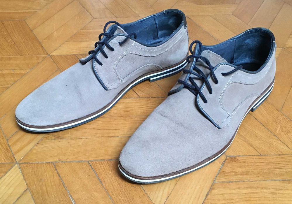 Buty oksfordki Bytom roz. 42 beżowe