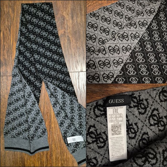 Guess oryginalny damski szalik