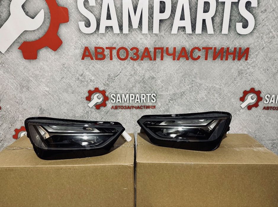 Фары  Audi Q5 2021+ оптіка Ауди ку5 комплект