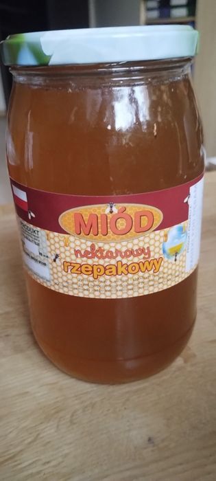 Miód wielokwiatowy rzepakowy