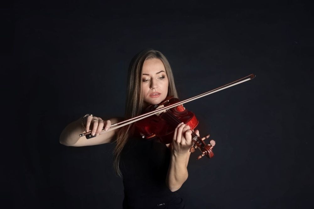 Oprawa muzyczna skrzypce