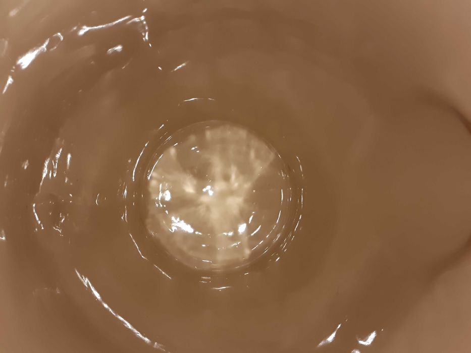 PRL śmietankowy w kwiatki stary serwis kawowy Tułowice Opole sygnowany