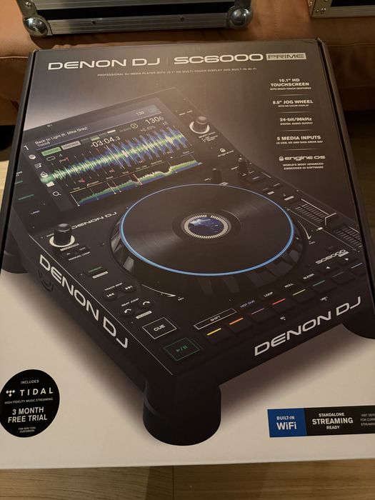 Denon DJ SC6000 Prime + SSD 240 GB + Flight Case + pleksa