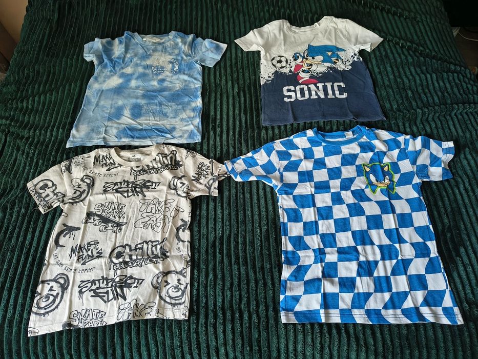 T shirt h&m 122/128 sonic