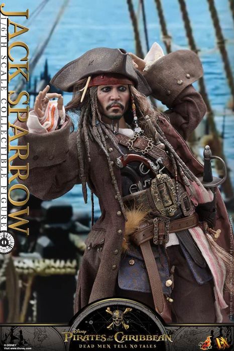 Фигурка 1/6 hot toys dx 15 POTC DMTNT – JACK SPARROW