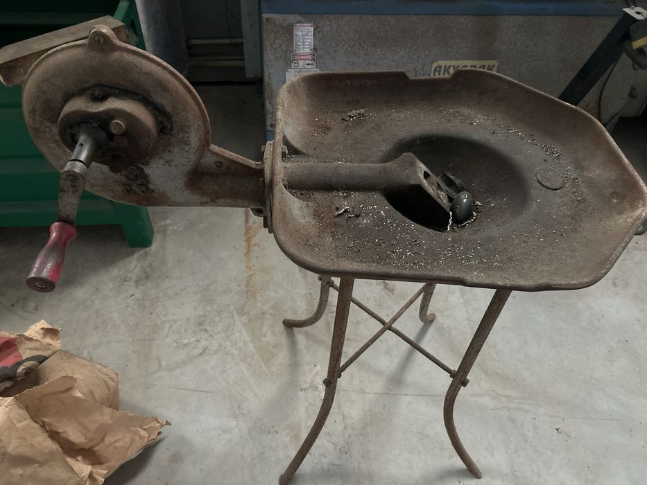 Forja manual para tempera