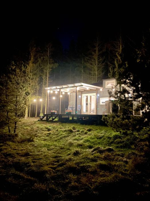 Domek na wynajem w lesie z jacuzzi – Tiny House Bory Tucholskie